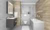 Плитка 300*300 Laparet Eco мозаика белая