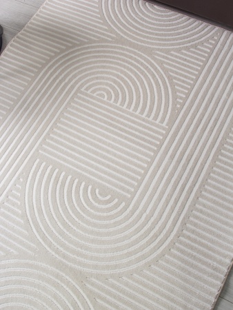 Ковер MERINOS MONBLAN CREAM F537 1.0*2.0м