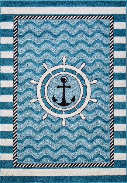 Ковер RIO STAN BLUE C052, 160*230 см