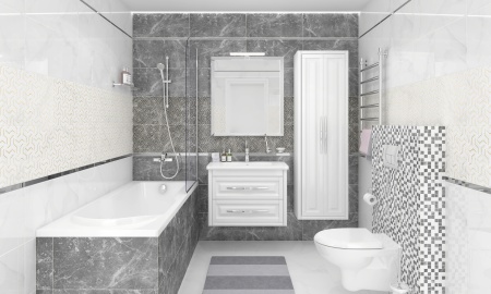 Плитка 300*600 Laparet Crystal белая