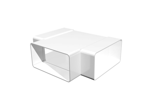 Тройник 60х120 мм ЭРА 612ТПП