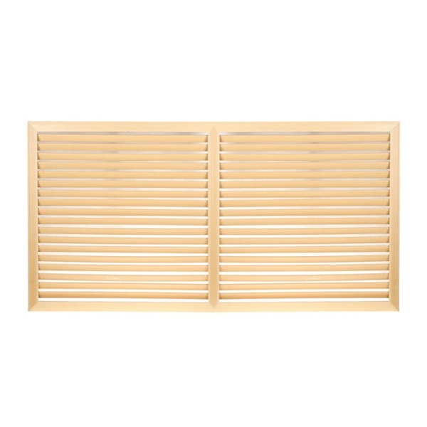 Решетка радиаторная бежевая 600*1200