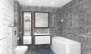 Плитка 300*600 Laparet Crystal Resonanse декор черный