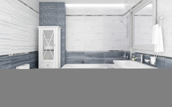 Плитка 60*600 Laparet Zen бордюр бежевый