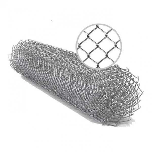 Сетка-рабица 30*30 высота 1,5м 10м (1,6мм) оцинк