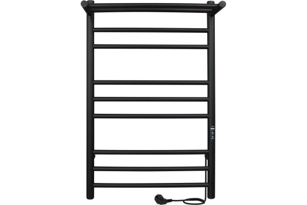 Полотенцесушитель Line Trinity с полкой 80/40 электро INDIGO черный