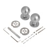 Ручка дверная АЛЛЮР АРТ SFERA MSC 59160  итал.мат.хром 16557