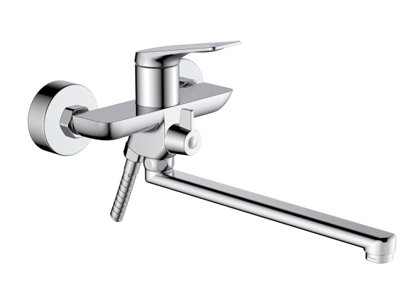 Смеситель ванна/душ OSGARD SOLEN A57223 хром с длинным изливом