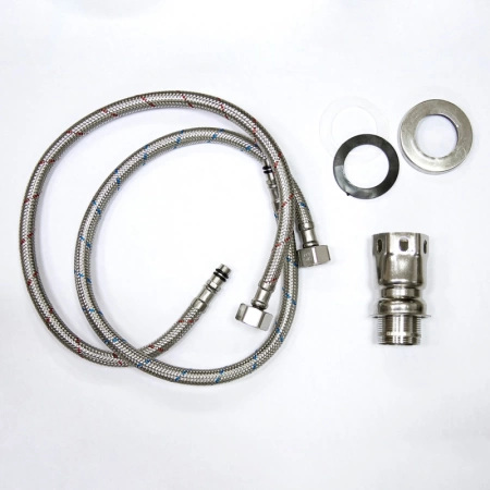 Смеситель кухня MIXLINE ML-GS15 (308) черный высокий излив