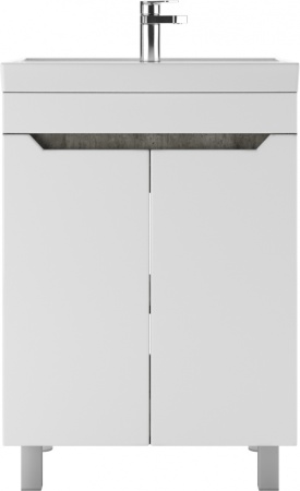 Мебель д/ванной Мечта 60 тумба Бетон без умывальника (COMO 60 или Енисей 60) DM2332T Айсберг