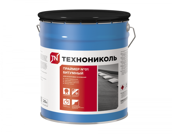 Праймер битумный ТЕХНОНИКОЛЬ №1, 20л 