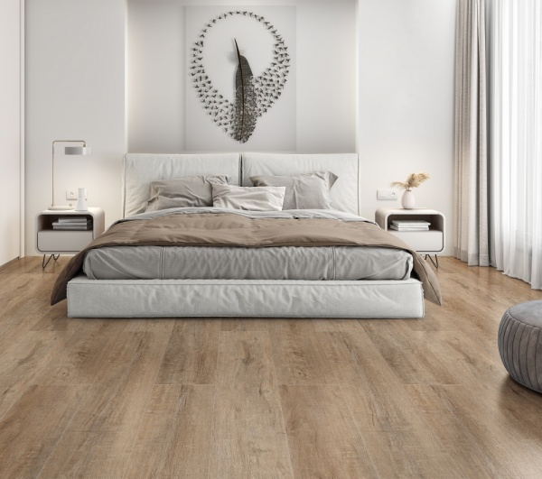 Кварцвиниловый ламинат SPC  ROYCE 3,5мм Enjoy 4V H308 Дуб Блэкрок 1200*180*3,5мм  (упак10шт/2,16кв) замок заказ