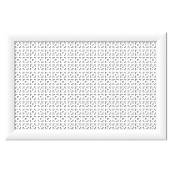 Решетка радиаторная Глория белый 600*900 