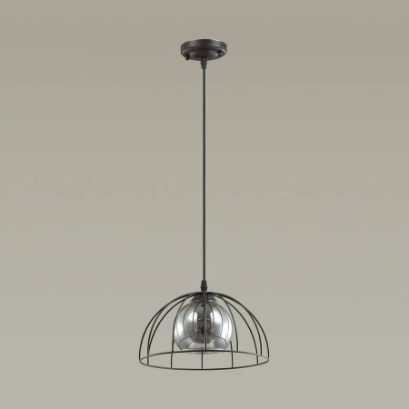 Подвес LUMION SUSPENTIONI SHELBY 3713/1A чёрный E27 1*60W 