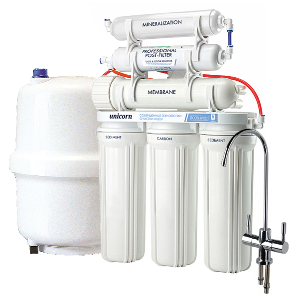 Система очистки воды UNICORN FRO-6 Обратный осмос